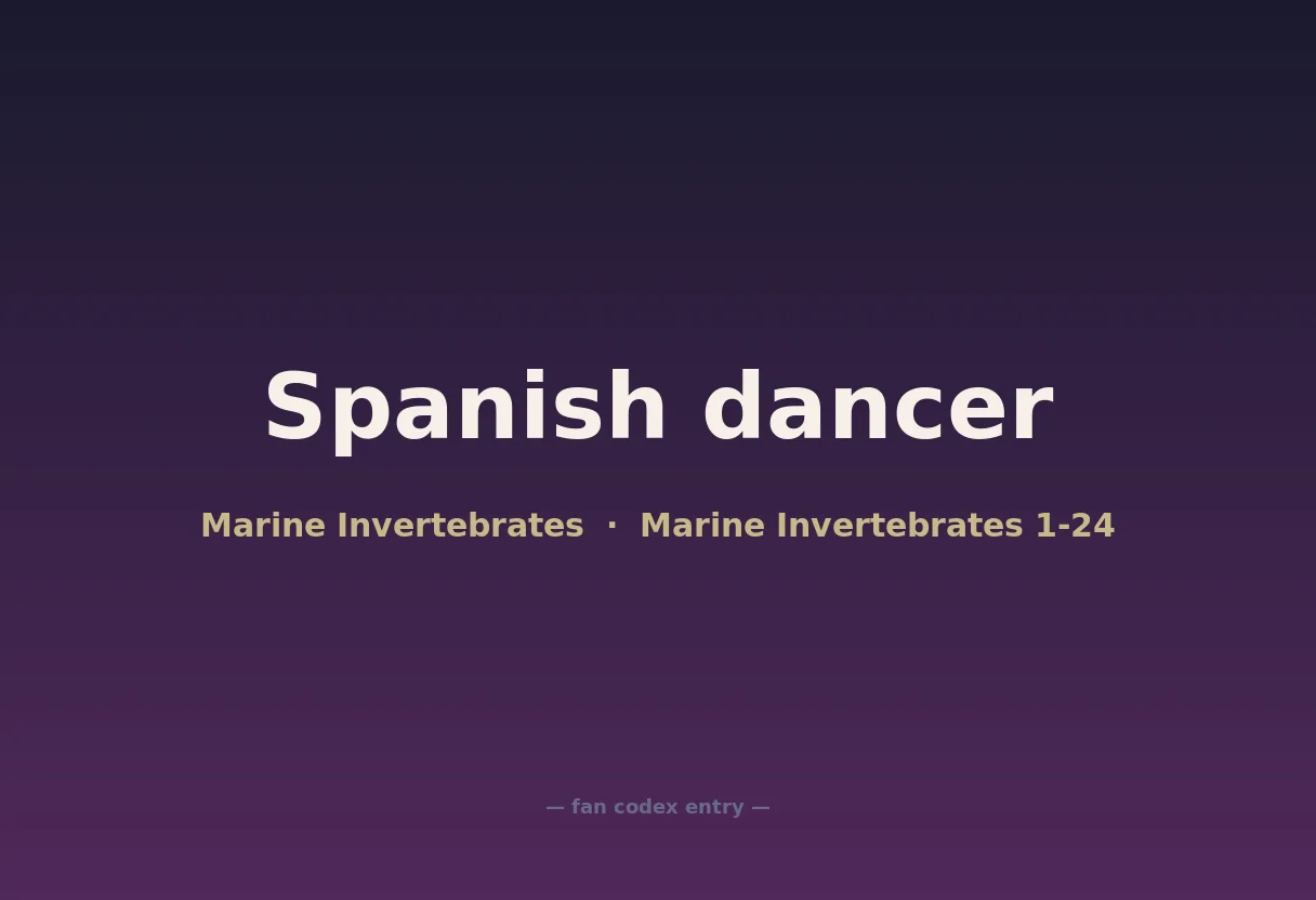 Spanish dancer